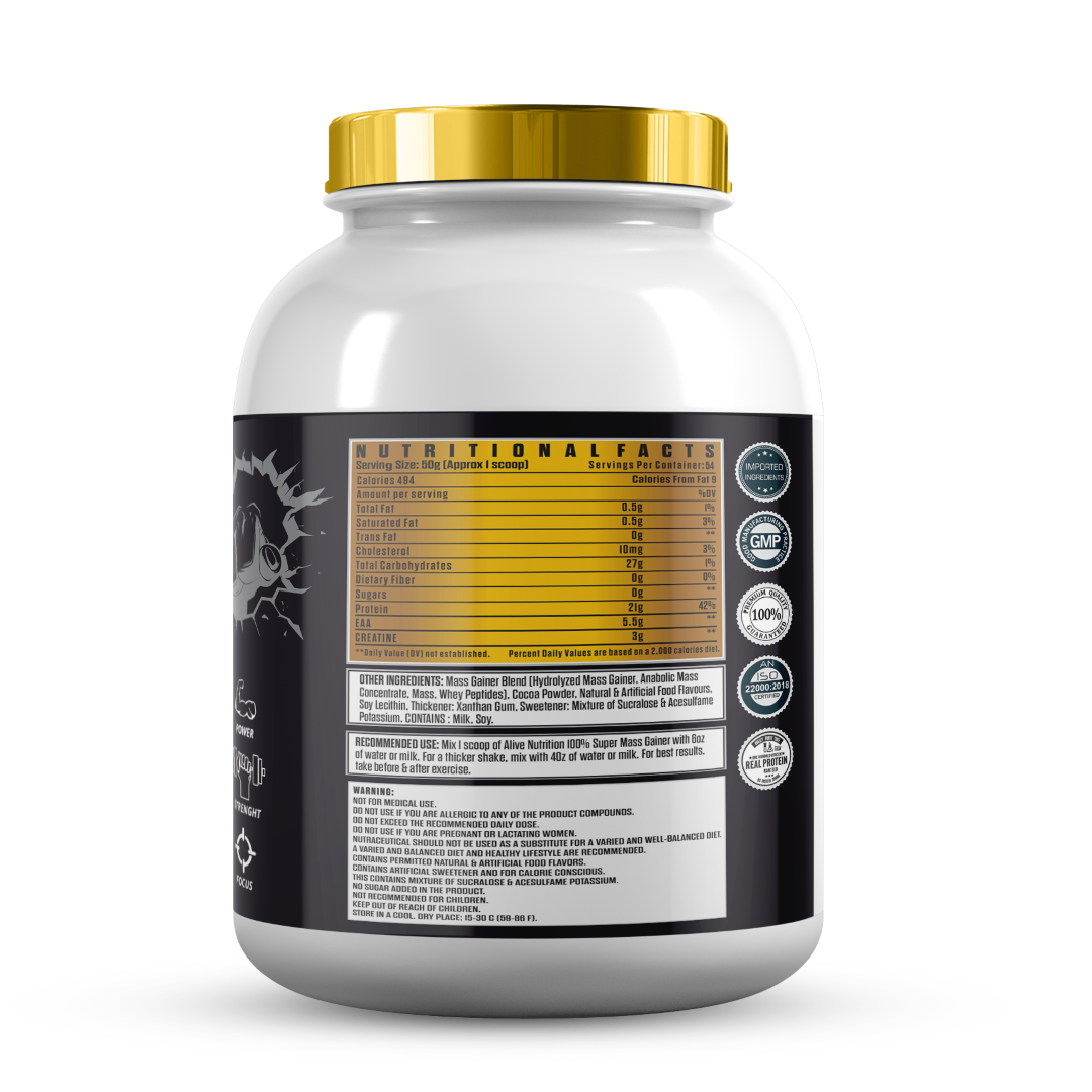 Alive Nutrition Super Mass Gainer