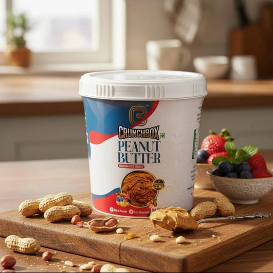 Crunchbox America Nuts & Berries Premium Peanut Butter