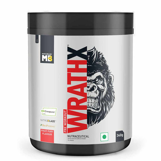 Wrathx Pre Workout | Muscleblaze