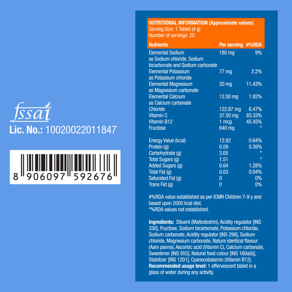 Fast and Up Reload Hydration & Energy Electrolytes