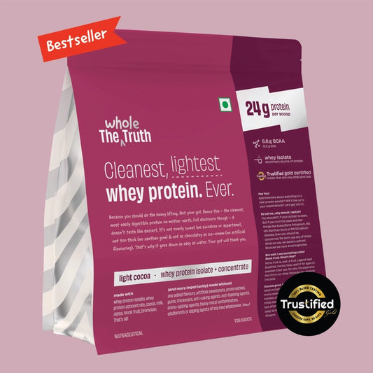 The Whole Truth 24g Whey Protein Blend (Isolate+Concentrate)