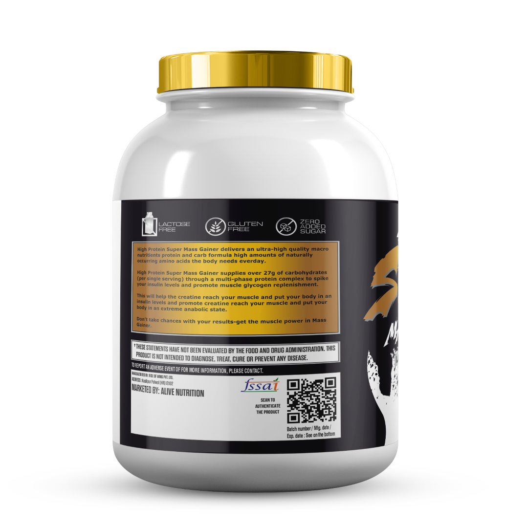 Alive Nutrition Super Mass Gainer
