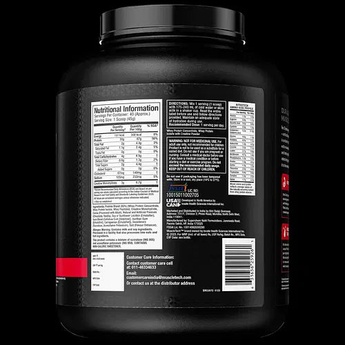 Musletech Nitro-tech Whey Protein Blend
