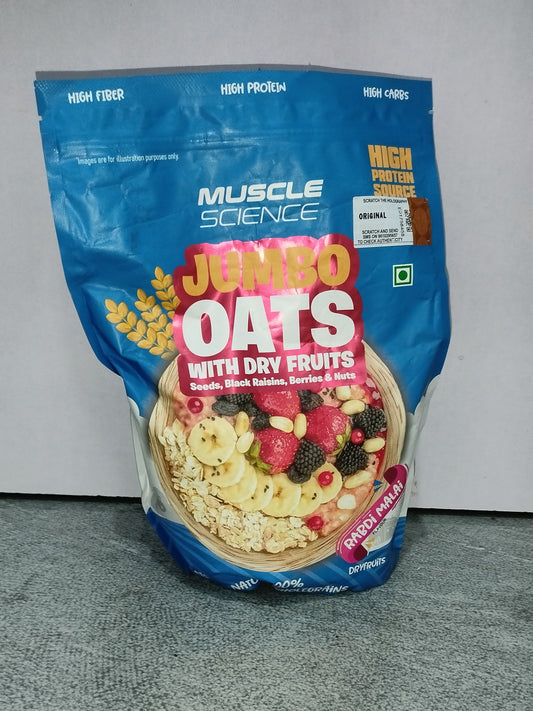 Muscle Science Rabdi Malai Jumbo Oats