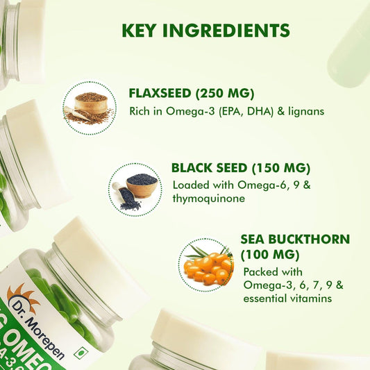Dr Morepen Veg Omega 3,6,7&9