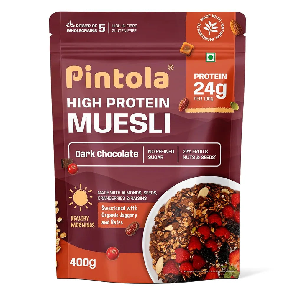 Pintola High Protein Chocolate Muesli
