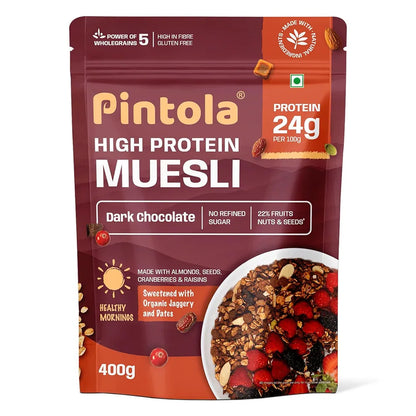 Pintola High Protein Chocolate Muesli