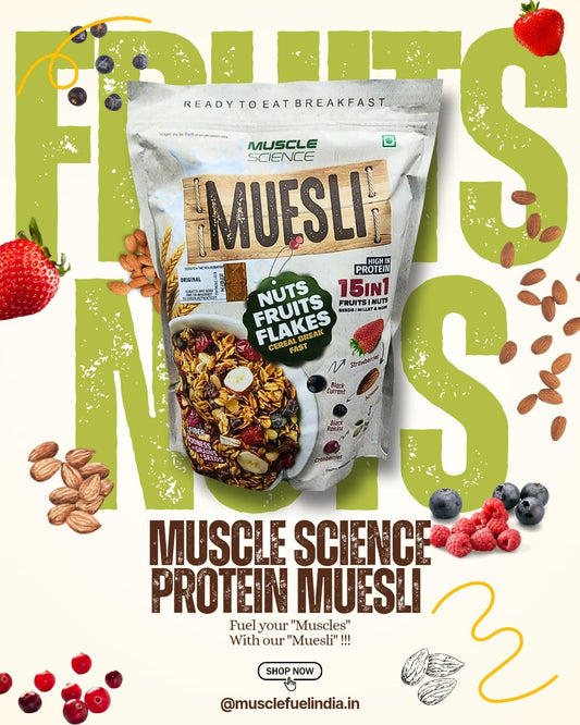 Muscle Science High Protein Fruit n Nut Muesli