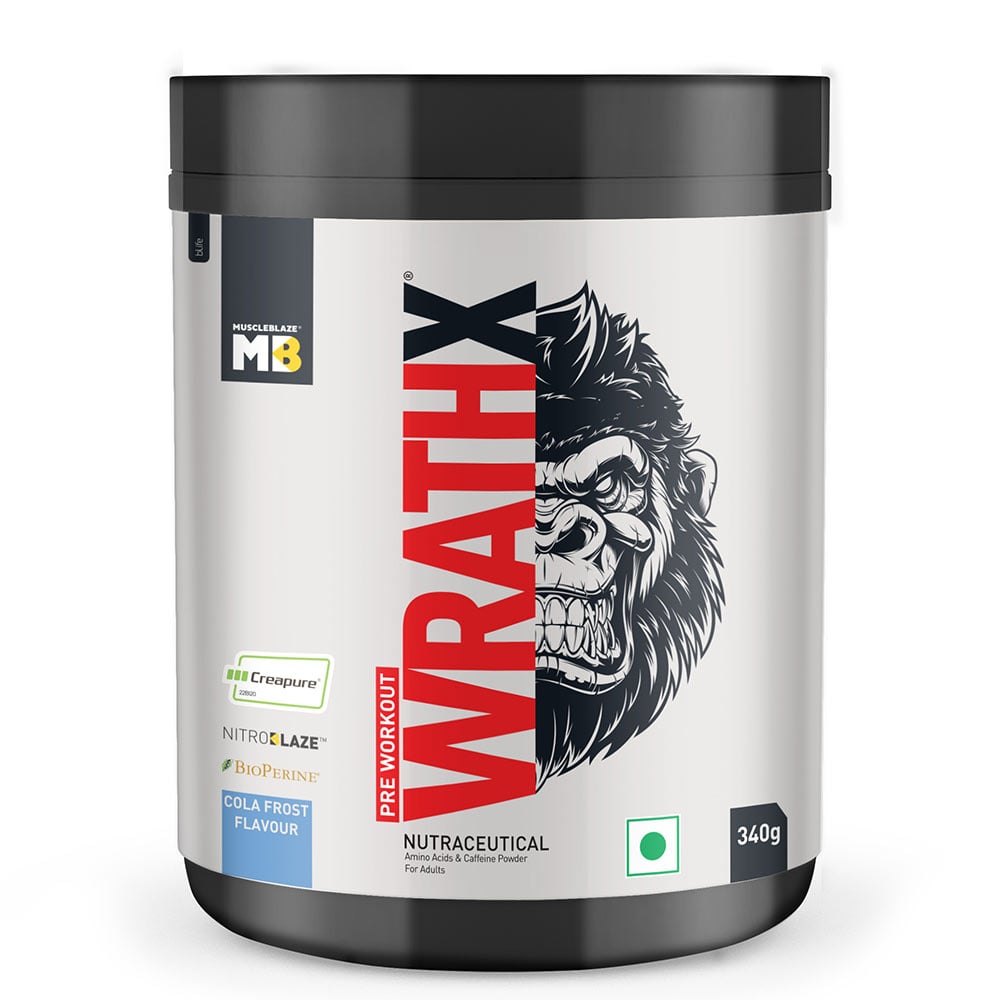 Wrathx Pre Workout | Muscleblaze