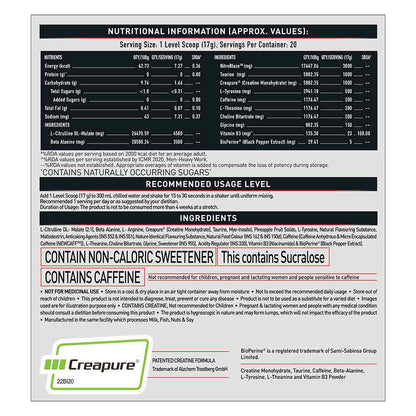 Wrathx Pre Workout | Muscleblaze