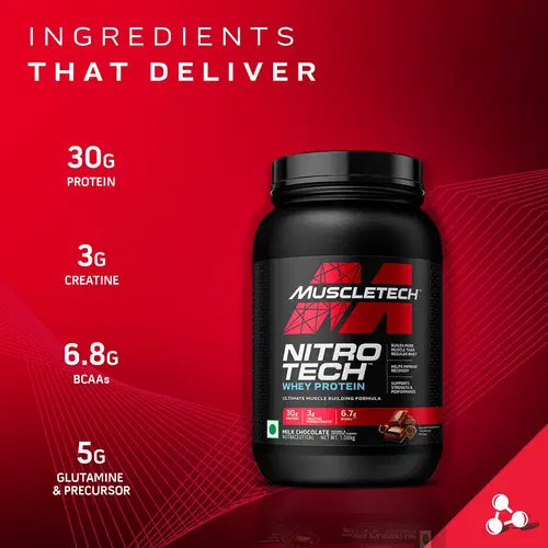 Musletech Nitro-tech Whey Protein Blend