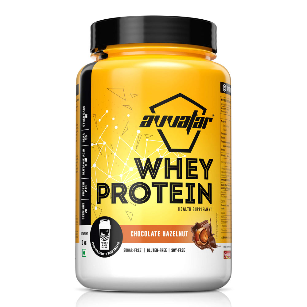 Avvatar Whey Protein+Avvatar Gym Bag