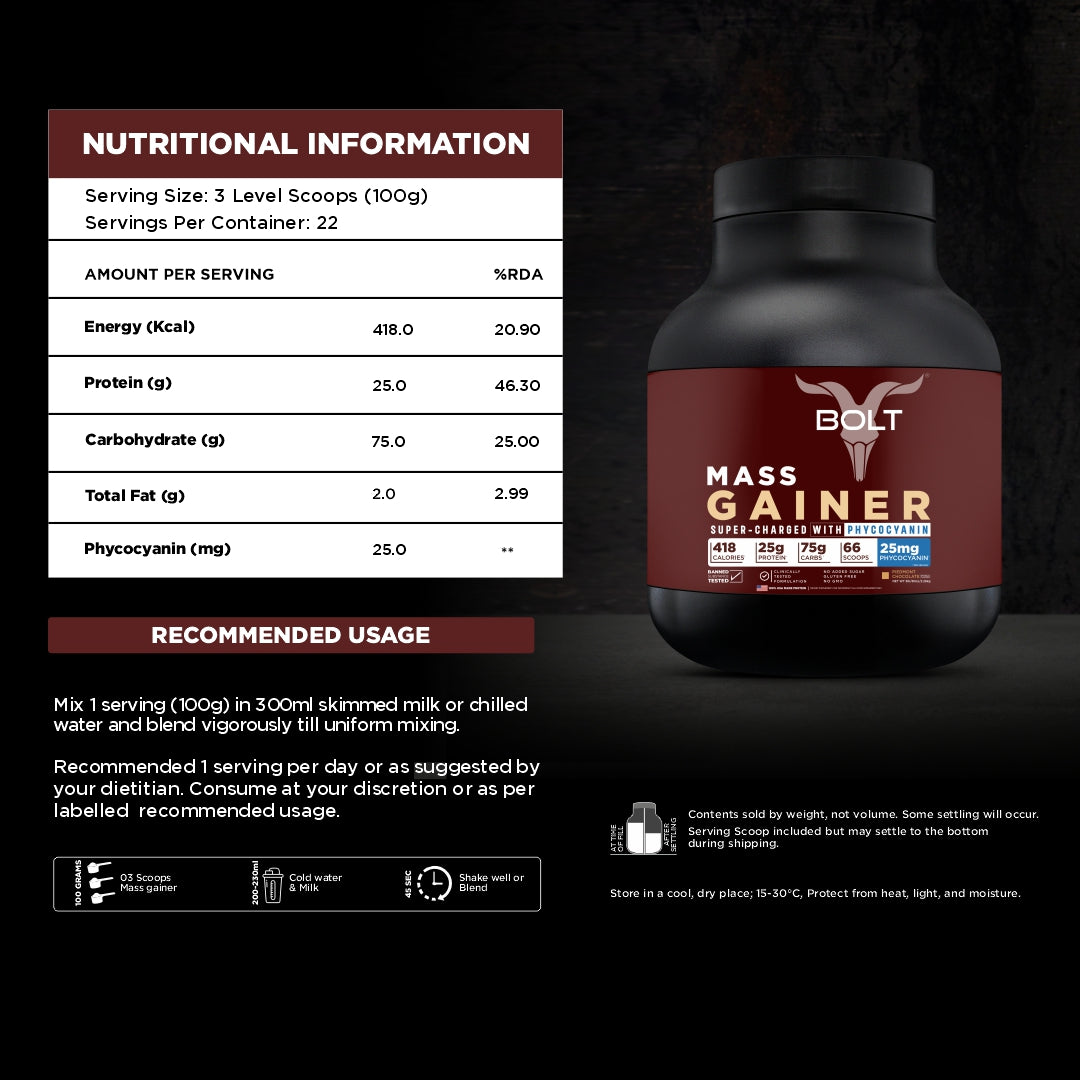 Bolt Mass Gainer
