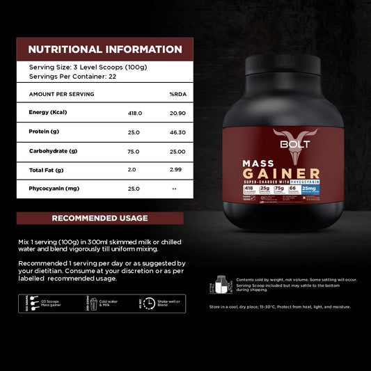 Bolt Mass Gainer