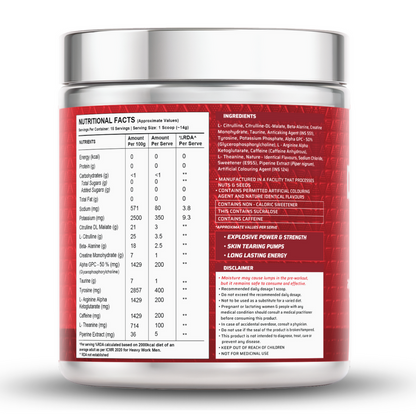 Dynamite Pre-Workout | Wellversed