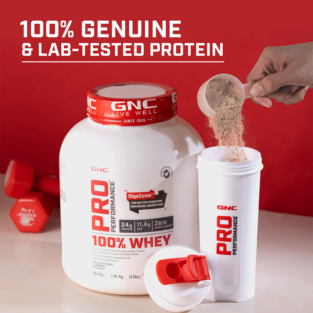GNC Pro Performance 100% Whey Protein Concentrate