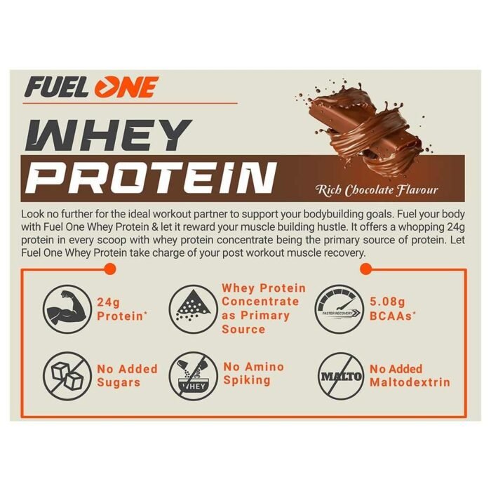 Fuel One Whey Protein Concentrate - Image 4