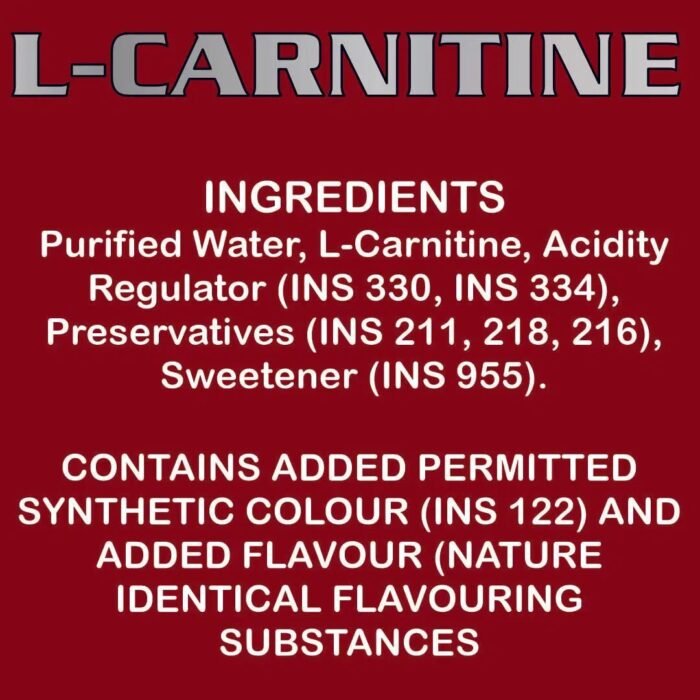 Ripped up Nutrition Liquid L-Carnitine 3500MG - Image 4