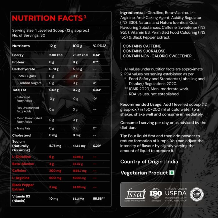Nutrabay RageX Pre-Workout - Image 3