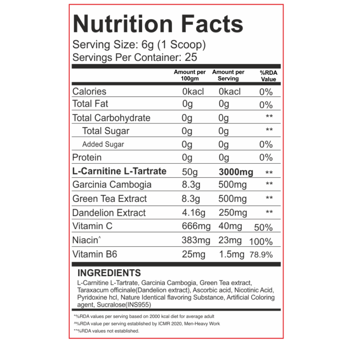 Redskull Carnivox Super Lean Muscle Enhancer - Image 5