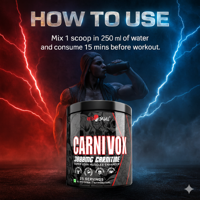 Redskull Carnivox Super Lean Muscle Enhancer - Image 4