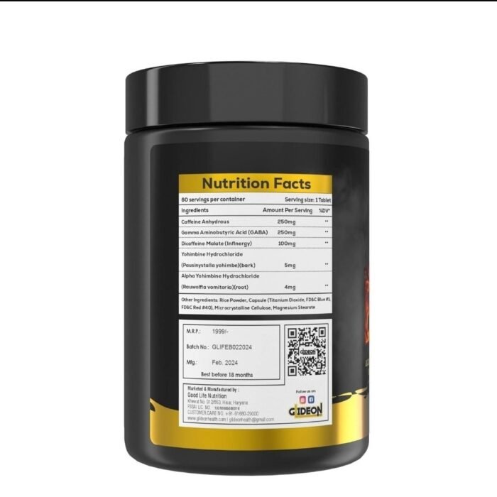 Glideon Advance Burn Shred Fat Cutting Tablets - Image 2
