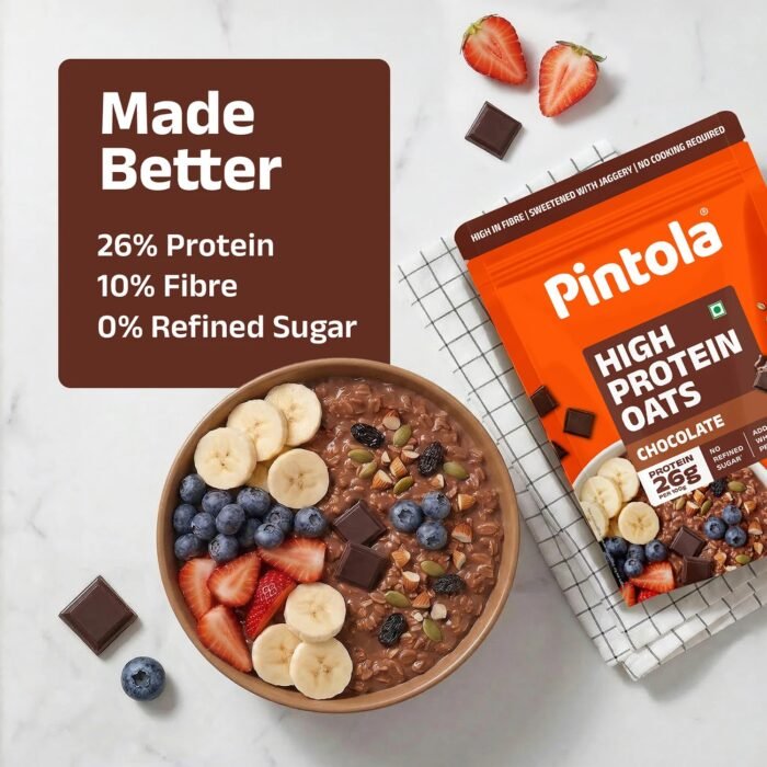 Pintola High Protein Dark Chocolate Oats - Image 3