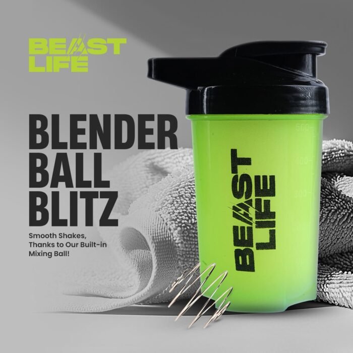 BeastLife Plastic Bold Shaker - Image 2