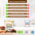 Pintola High Protein Dark Chocolate Peanut Butter - Image 2