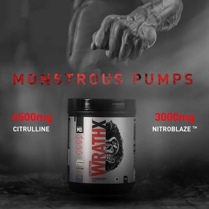 Muscleblaze WRATHX Pre-Workout - Image 3