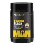 Muscleblaze T-Surge Black | Testo Support for the Ultimate MAN - Image 5