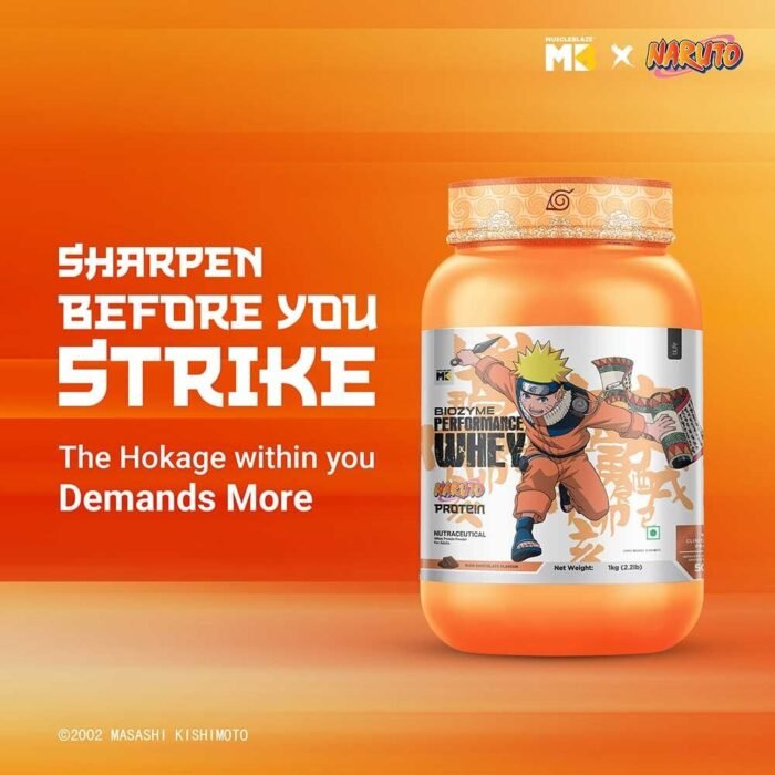 NARUTO EDITION | Muscleblaze Biozyme Exclusive Naruto Edition - Image 2