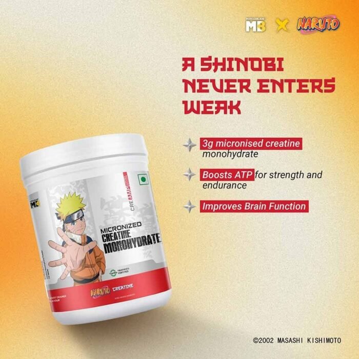 NARUTO EDITION | Muscleblaze CREAMP Creatine Monohydrate - Image 3