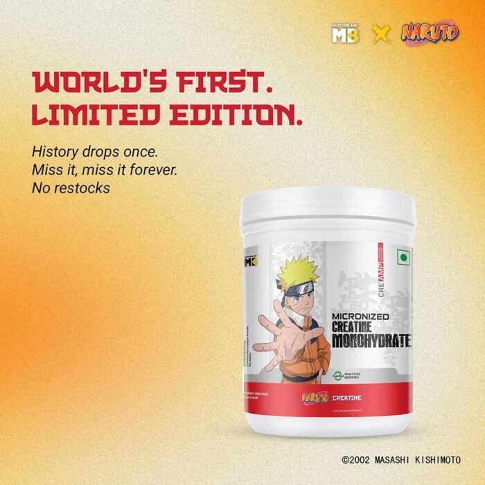 NARUTO EDITION | Muscleblaze CREAMP Creatine Monohydrate - Image 2