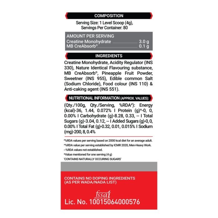 NARUTO EDITION | Muscleblaze CREAMP Creatine Monohydrate - Image 4