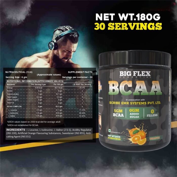 Big Flex BCAA | Indian Navy Edition - Image 2
