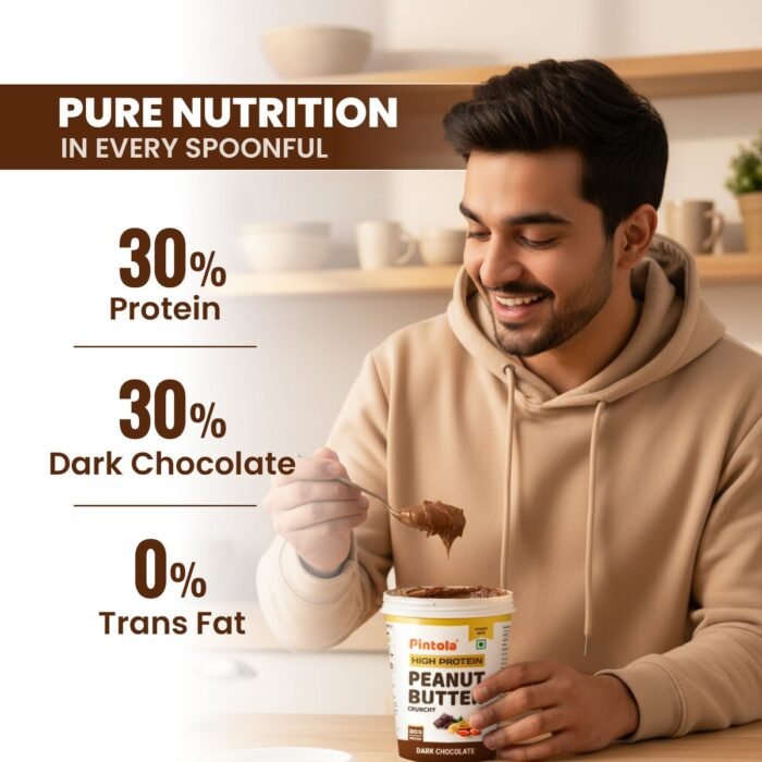 Pintola High Protein Dark Chocolate Peanut Butter - Image 2