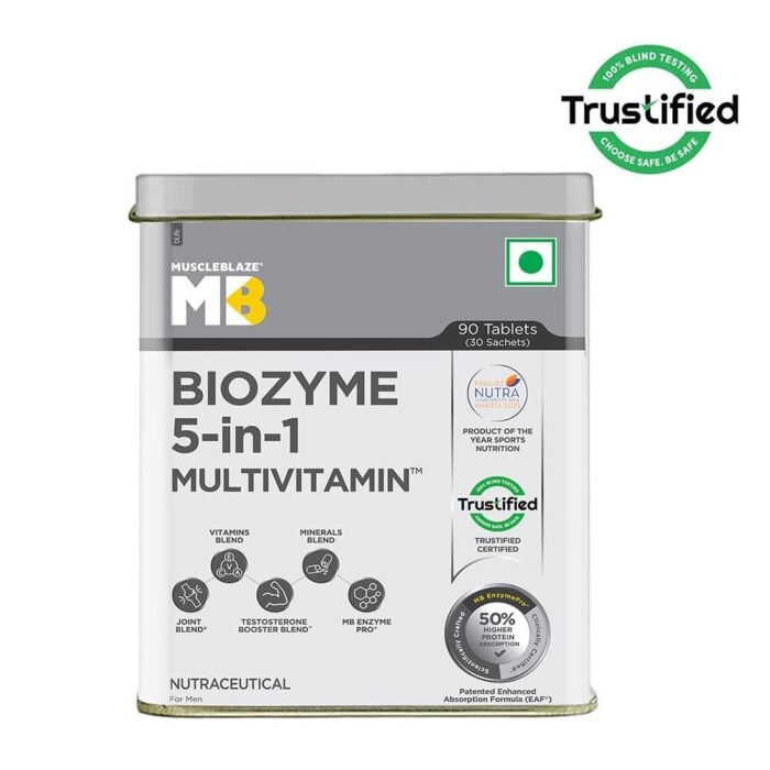 Muscleblaze Biozyme 5 in 1 Multivitamin - Image 5