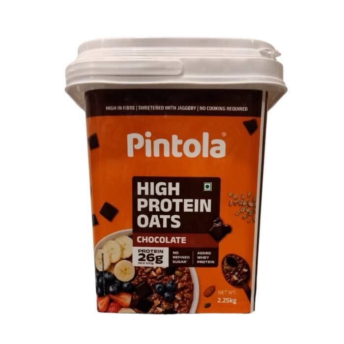 Pintola High Protein Dark Chocolate Oats Bucket - Image 2
