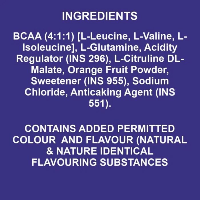 Ripped Up Nutrition Micronized BCAA (4:1:1) - Image 5